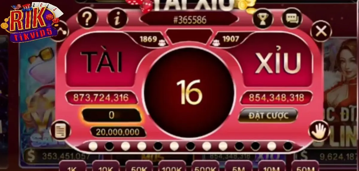 Giới Thiệu Về Tài Xỉu Rikvip